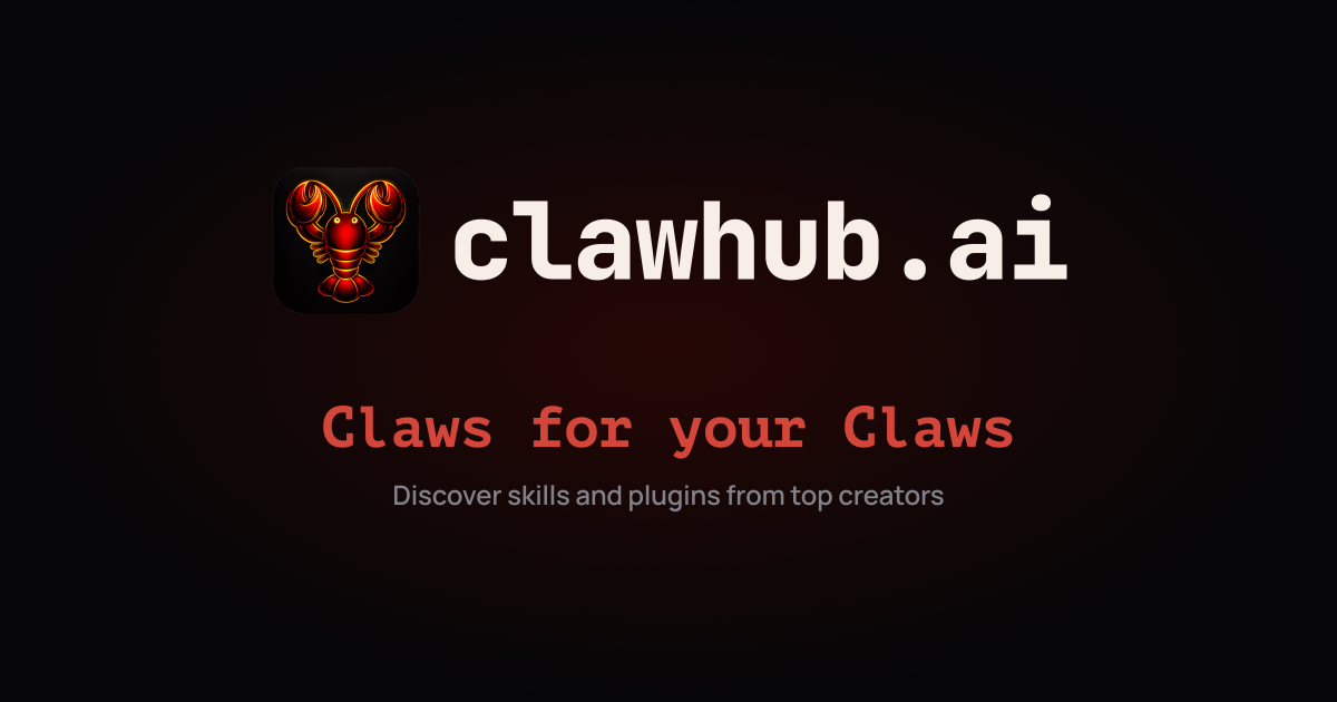 ClawHub preview