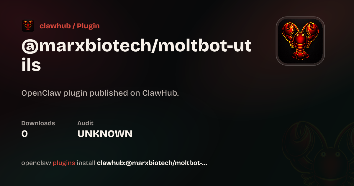 Moltbot Utilities — ClawHub Plugins