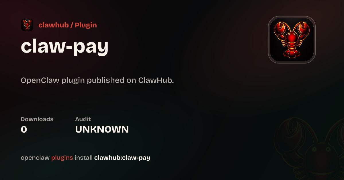 Skill — ClawHub Plugins