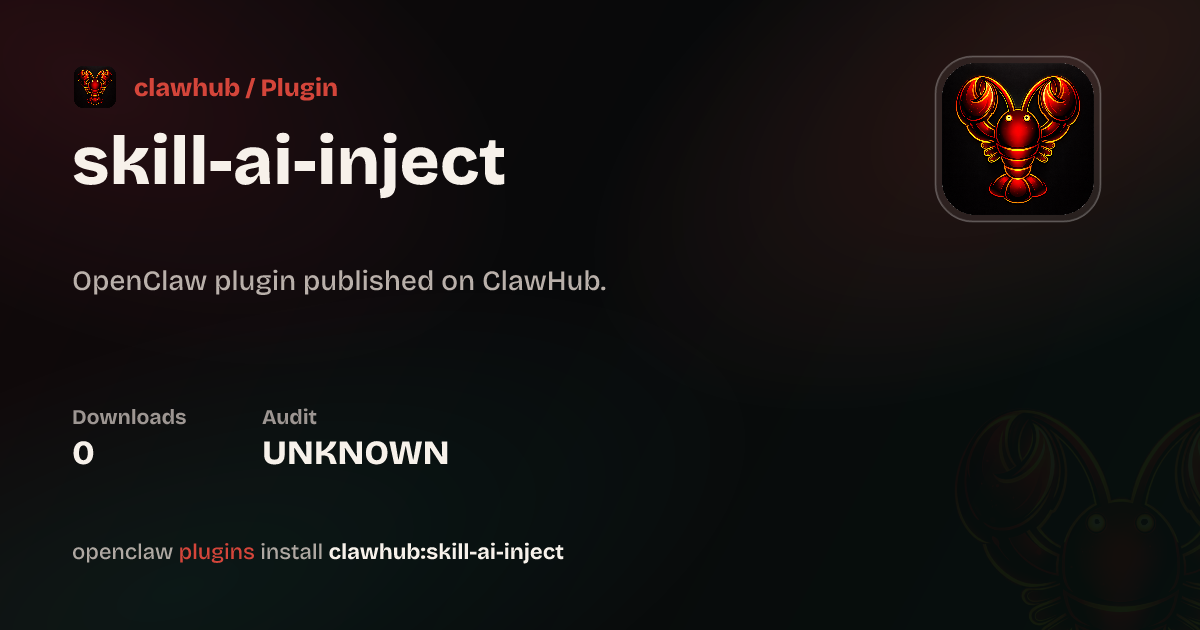Skill Auto-Injection — ClawHub Plugins