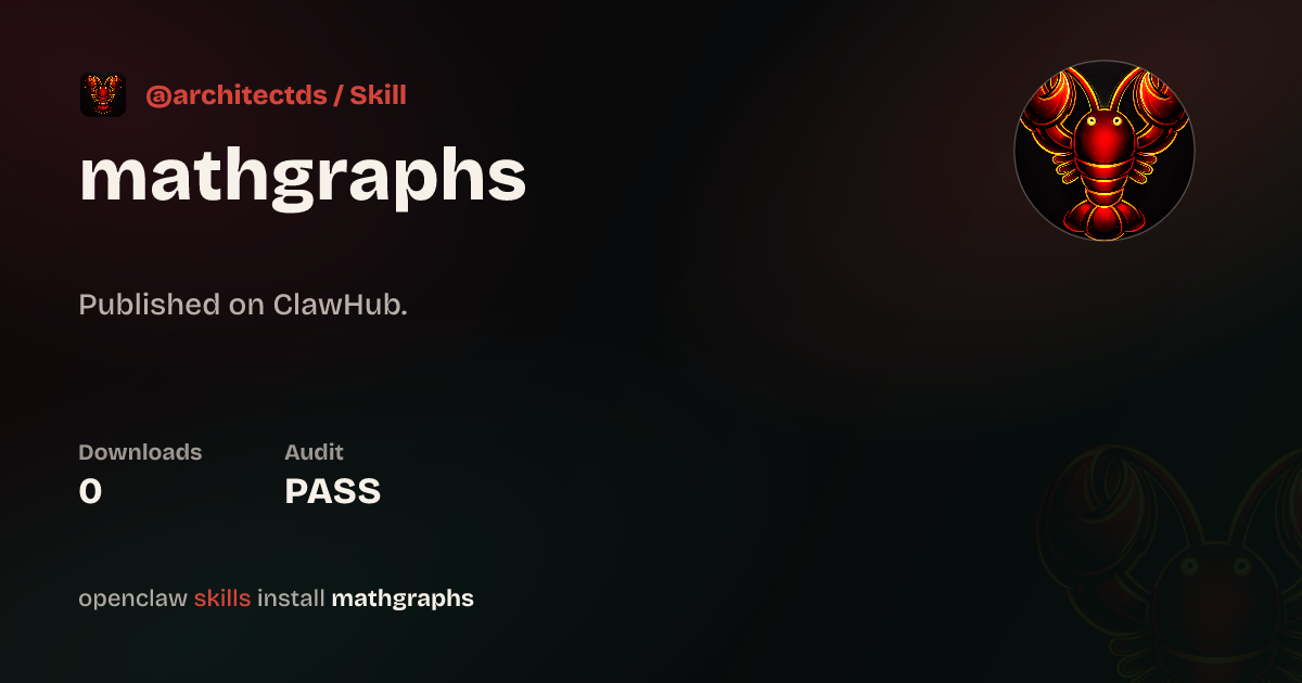 Math & Statistics Graphing Engine — ClawHub