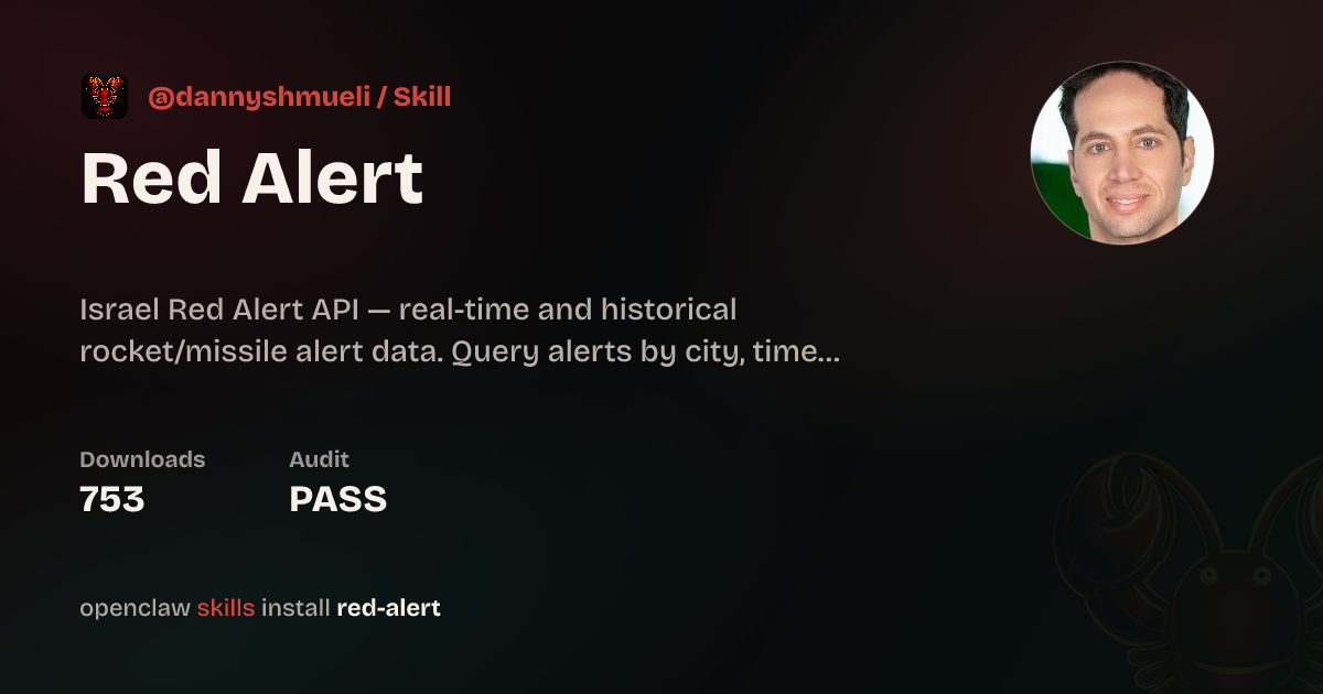 Red Alert — ClawHub