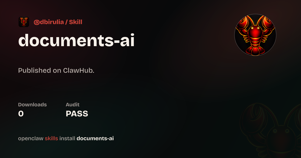 Static analysis security · Veryfi Documents AI — ClawHub