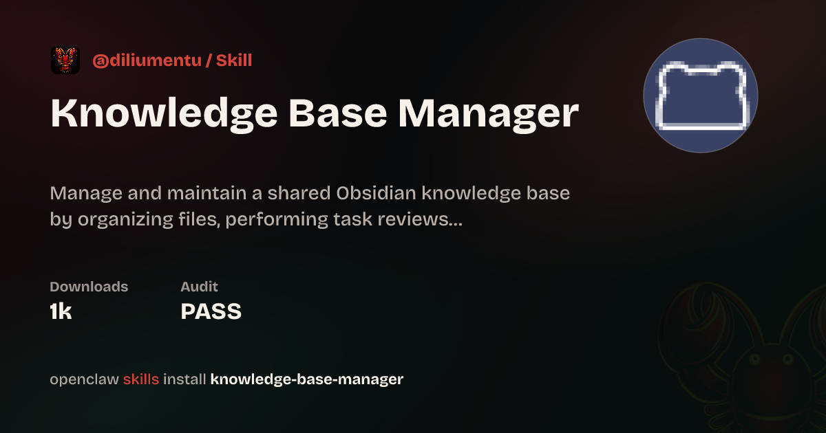 Static analysis security · Knowledge Base Manager — ClawHub