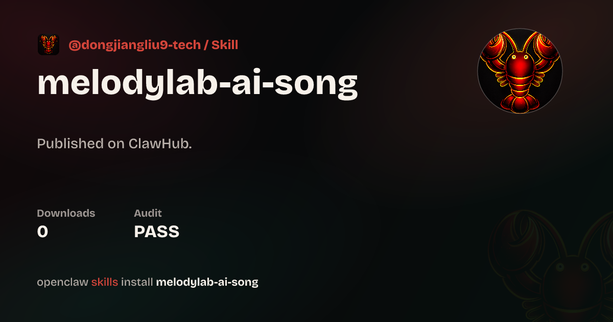 VirusTotal security · ZeeLin Music — ClawHub