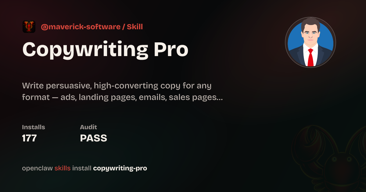 Copywriting Pro — ClawHub