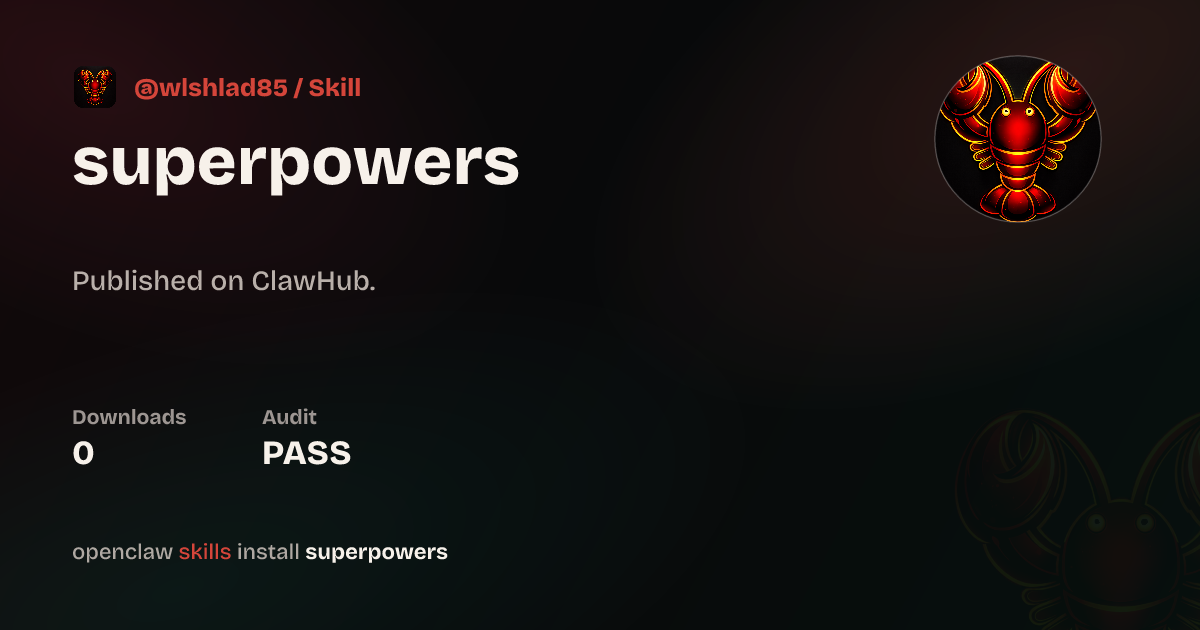 ClawScan security · Superpowers Dev Workflow — ClawHub
