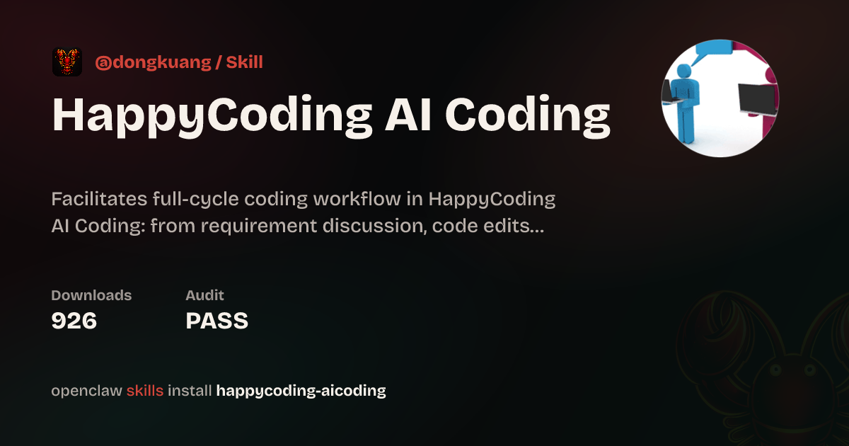 HappyCoding AI Coding — ClawHub