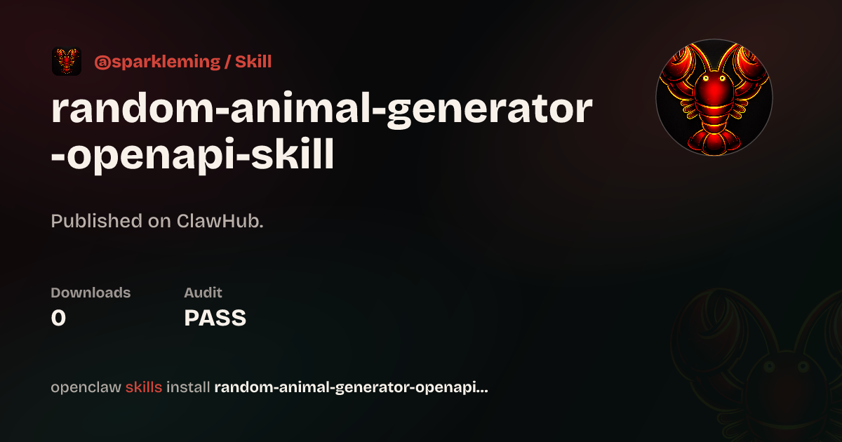 Random Animal Generator – Free AI Tool to Discover Random Animals ...