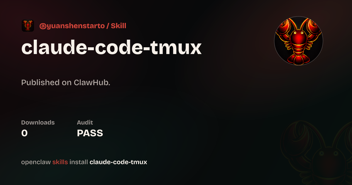 Claude Code Task — ClawHub
